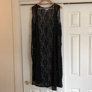 NWT LuLaRoe Joy Black Lace Small